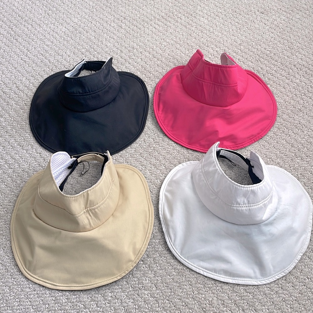 UPF collapsable sun hats